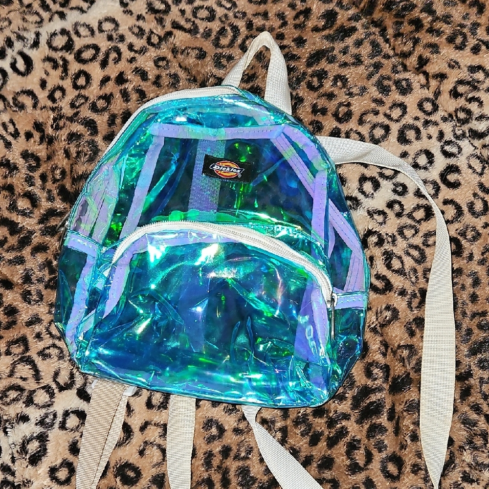 Dickies Iridescent Blue Mini Backpack